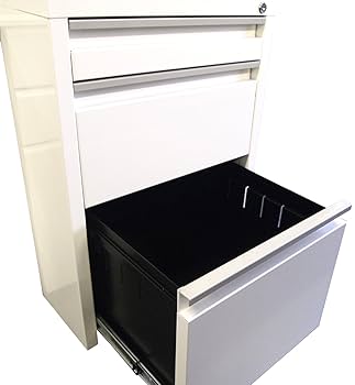 Amazon.co.jp: ナカバヤシ 鍵付3段式 キャビネット ホワイト RWX